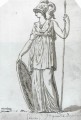 Minerva Neoclasicismo Jacques Louis David